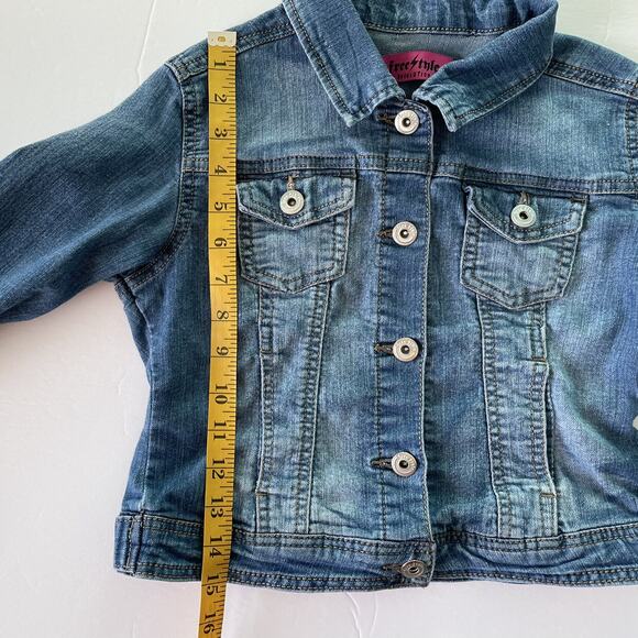 Freestyle Revolution Girls Lightweight Jean Jacket Size XL - Picture 9 of 10